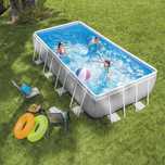 Intex басейн Prism Frame Rectangular Premium Pool (4.88м/2.44м/1.07м)