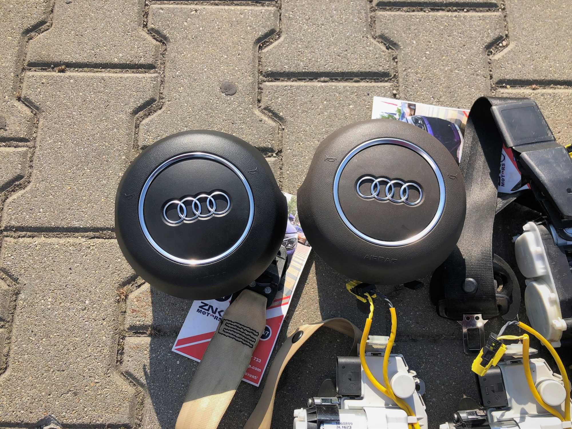 Audi a6 c7 4g plansa bord kit airbag volan pasager set centuri