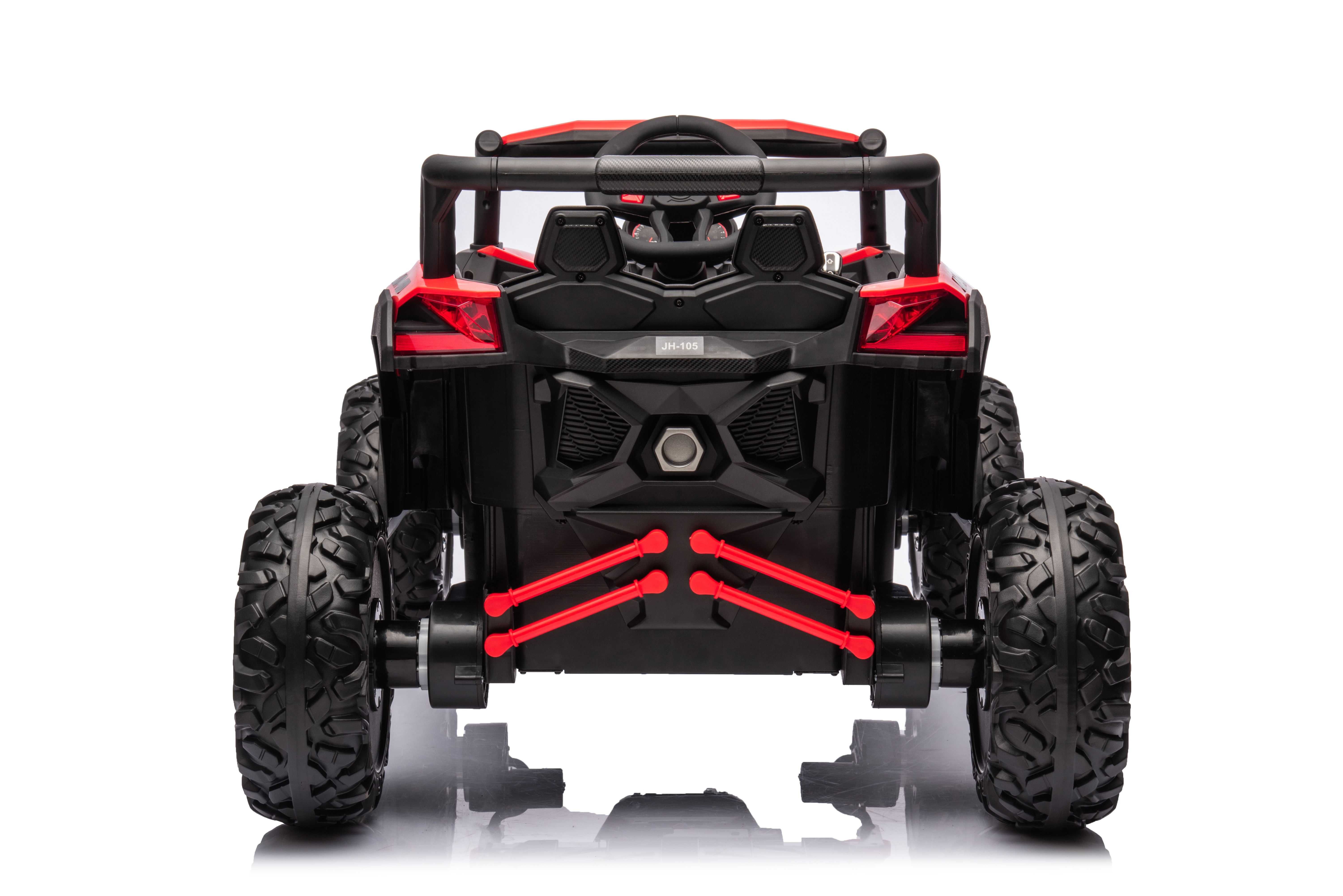 UTV electric pentru copii, Kinderauto JH-105 4x 30W 12V 14Ah RED