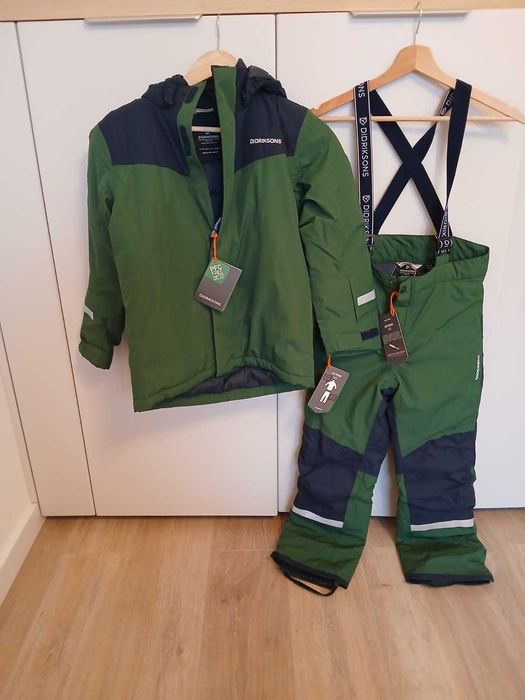 costum ski - nou cu eticheta, baiat 140 cm cu manusi - waterproof 100%