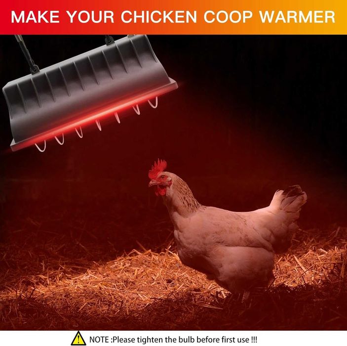 НОВА! Инфрачервена отоплителна лампа 175W двустепенно регулиране