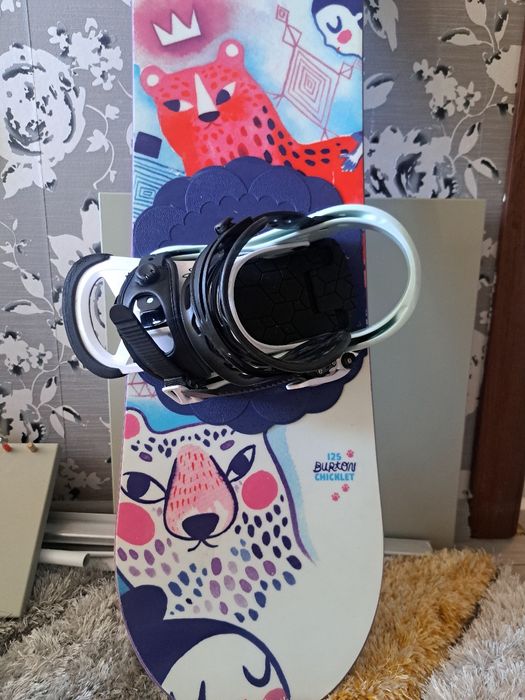 Детска сноуборд дъска Burton Chicklet 125 см