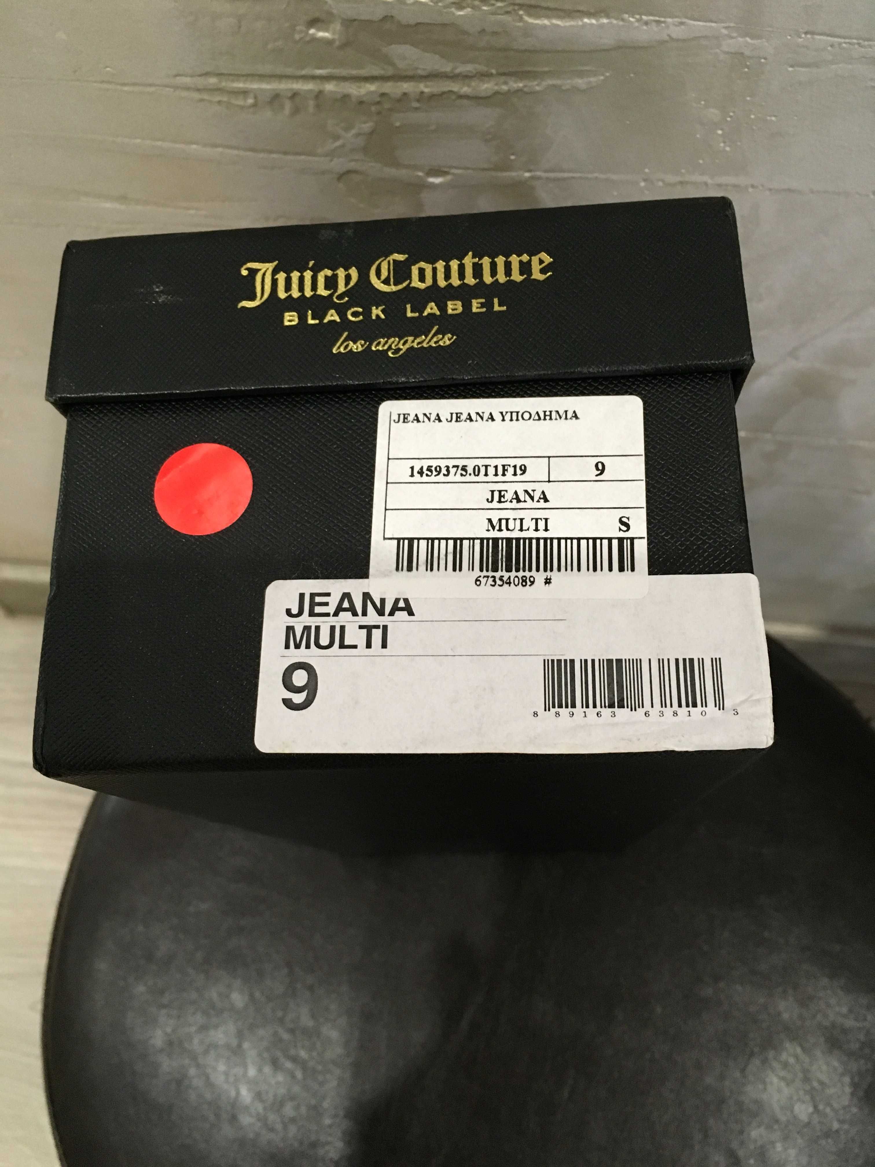 Juicy Couture Black Label чехли на платформа 39
