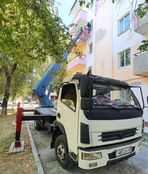 Услуги автовышки, аренда кобры, КОБРА, вышка, Автовышка Алматы