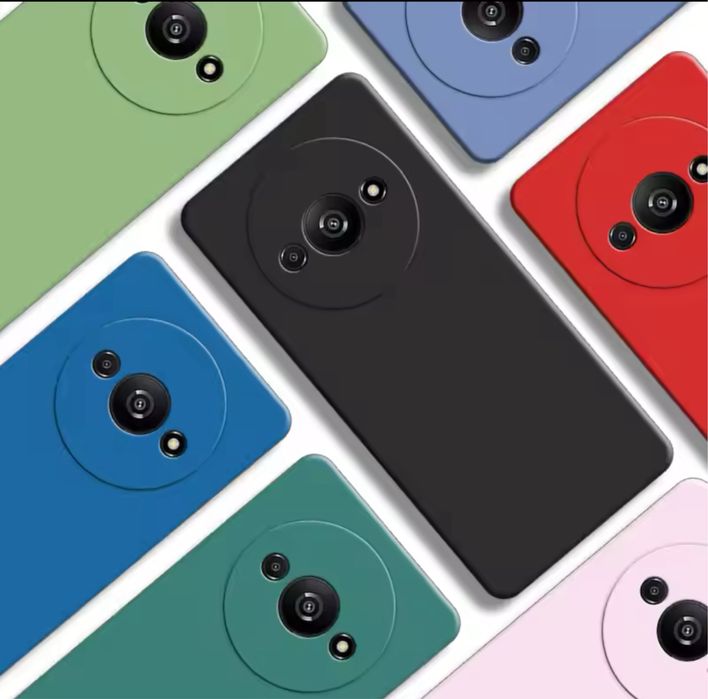 Xiaomi Redmi A3 A5 13C 14C 14T PRO Husa Silicon Interior Catifea Fin