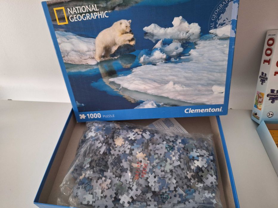Set 3 puzzle de 1000/120/100 piese
