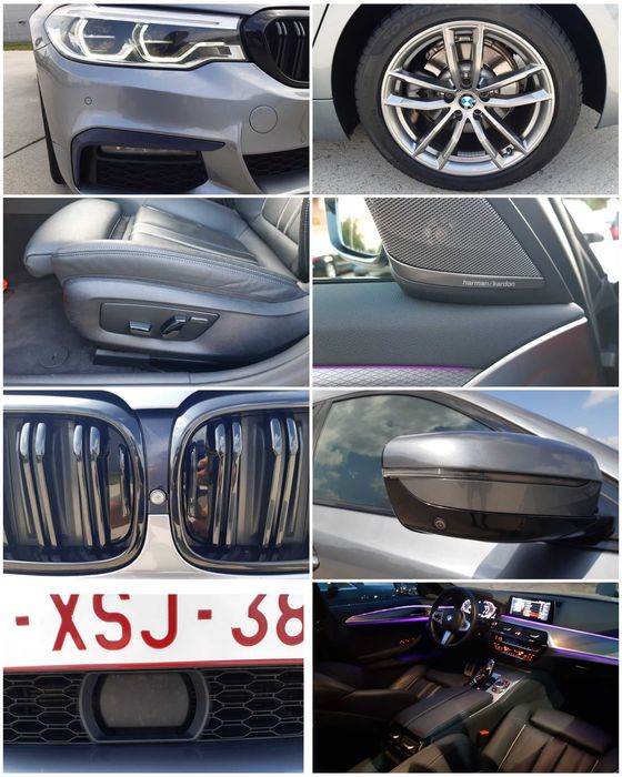 Bmw serie 5 G30 M-Pack- Matrix-Virtual-Camere 360-Ambientale-H&K