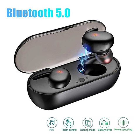 Безжични слушалки Bluetooth 5 - Y30Black