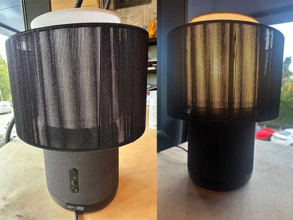 SYMFONISK лампа с Wi-Fi тонколона (чисто нова)