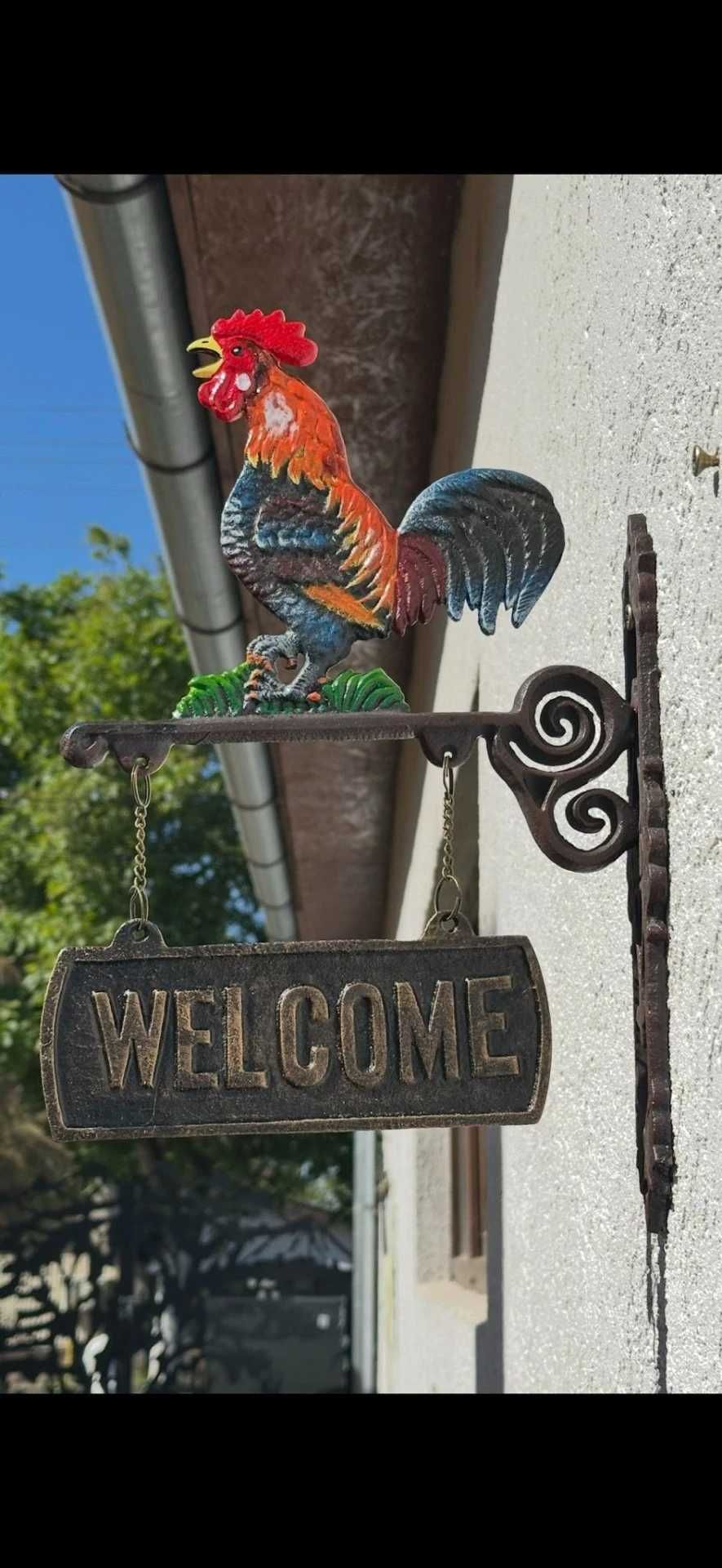 Welcome cu cocos din fontă