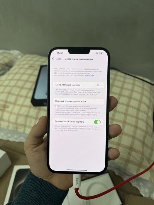 Iphone 13 pro max 81%