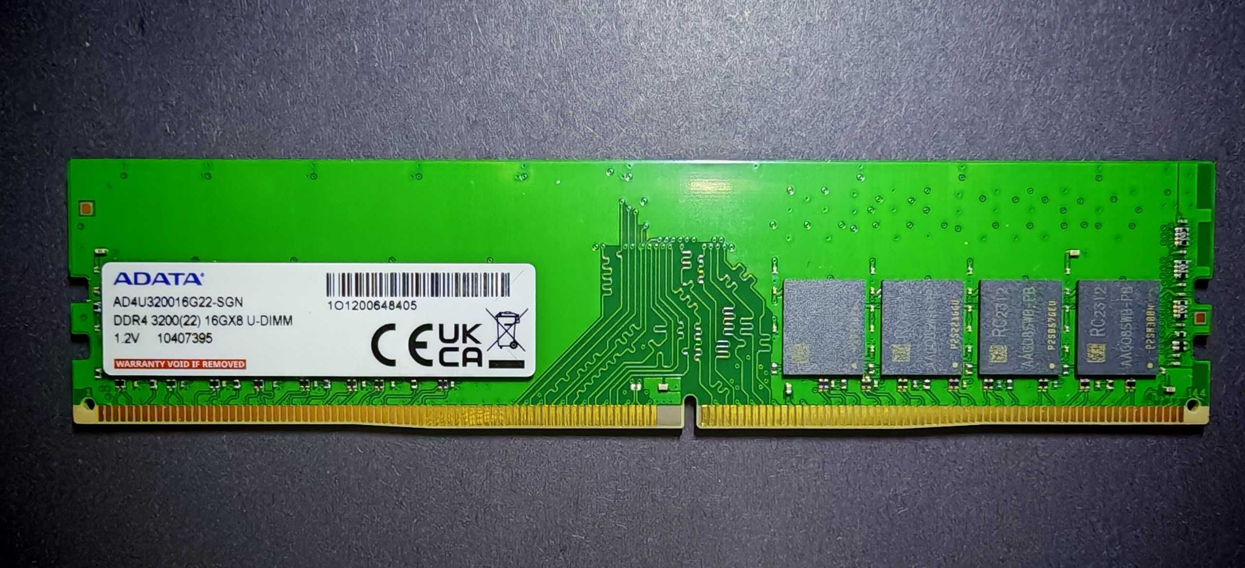 Продавам Нова Рам Памет 32GB DDR4 2x16GB 3200Mhz ADATA