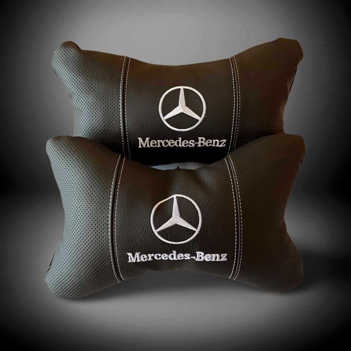Комплект от два броя ергономични възглавници  с ластик за автомобил