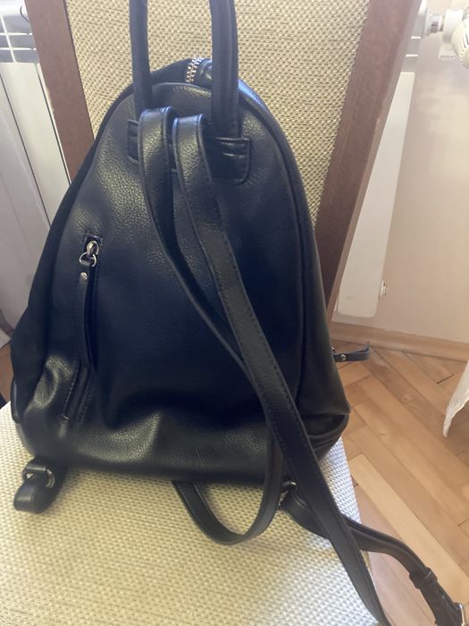 Раница от естествена кожа Verde