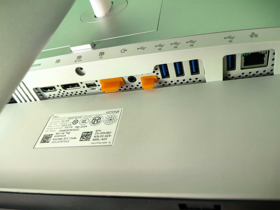 Монитор Dell U2723QE UltraSharp 4K USB-C Hub, DisplayPort, HDMI, KVM