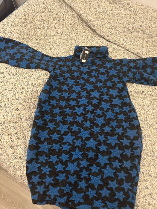 Rochie lana, S, merge pentru L