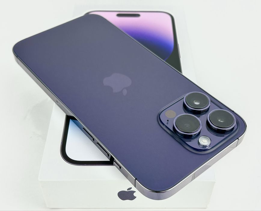 Apple iPhone 14 Pro Max 256GB Deep Purple Отличен Гаранция!