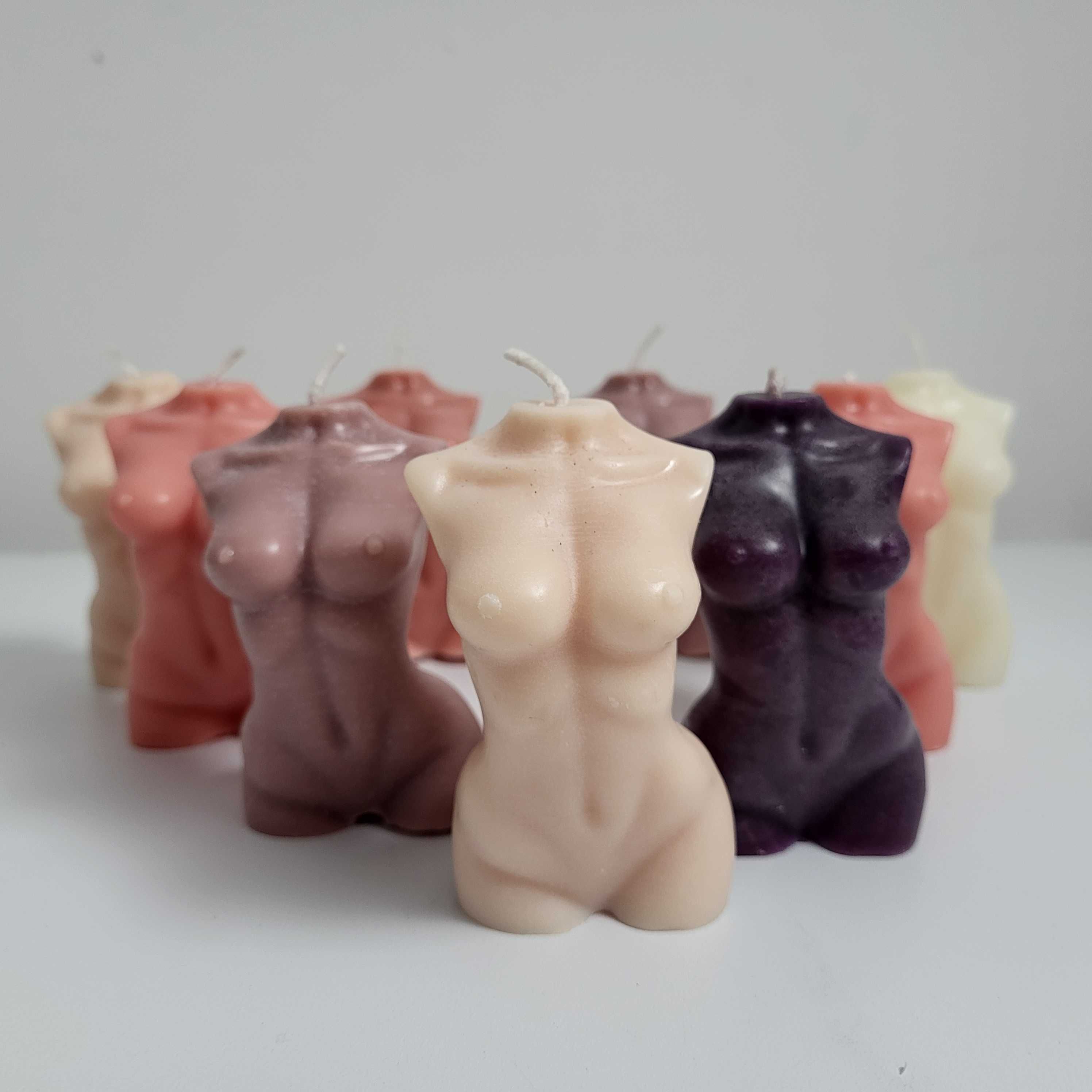 Lumânări torso femeie