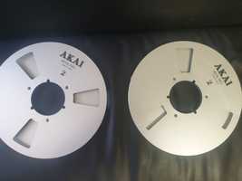 26,5см 10,5” алуминиеви магнетофонни ролки Akai В много добро състояни