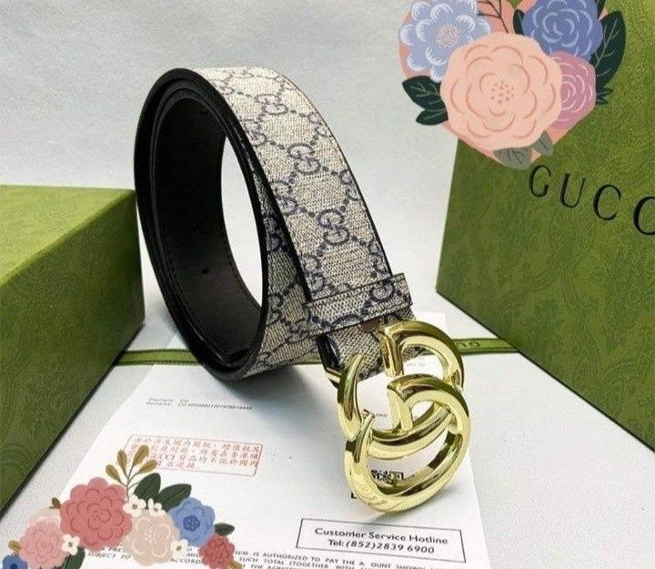 Curele unisex Gucci ,logo metalic auriu, argintiu sau negru, diverse m
