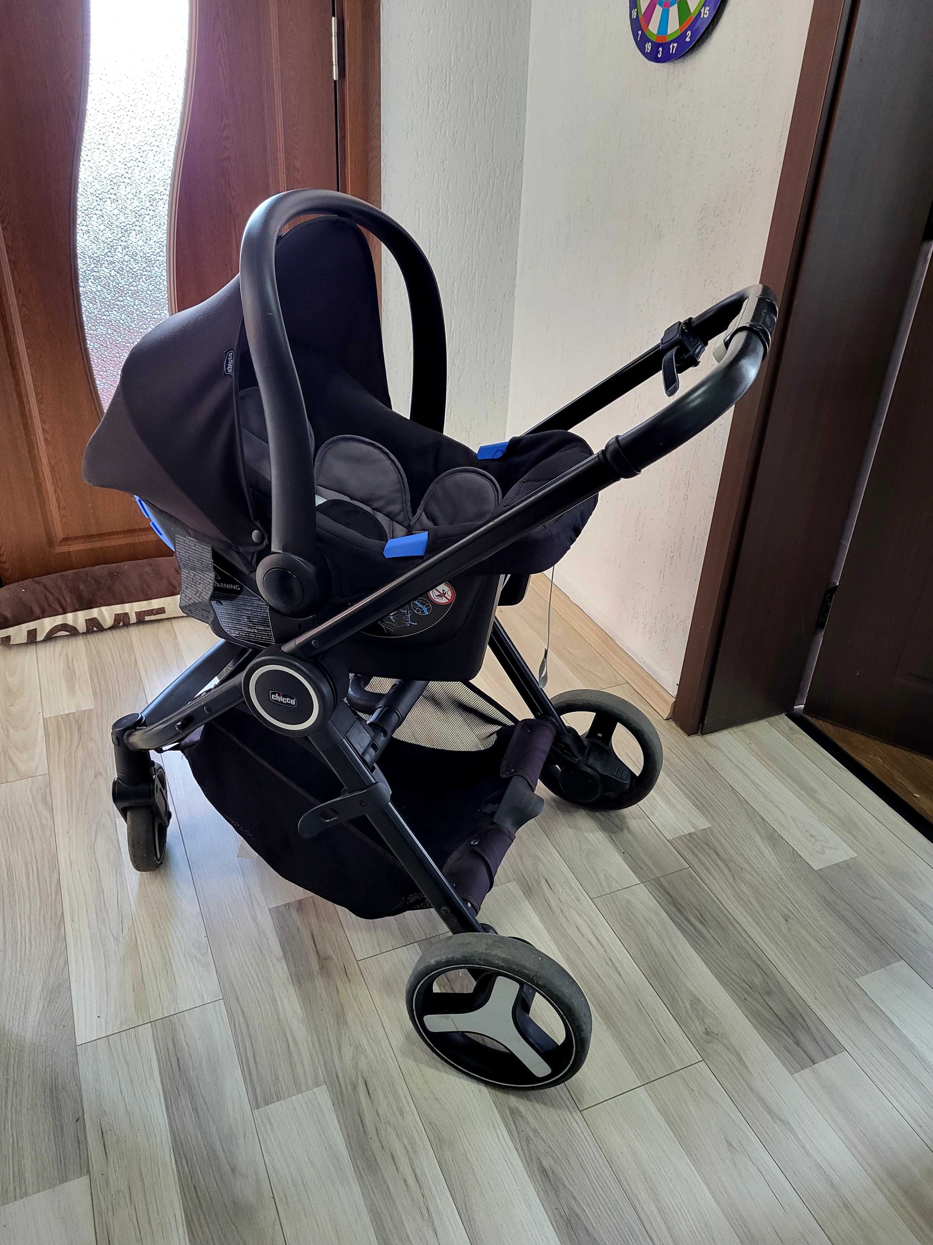 Комбинирана количка Chicco - Trio Best Friend, 3 в 1
