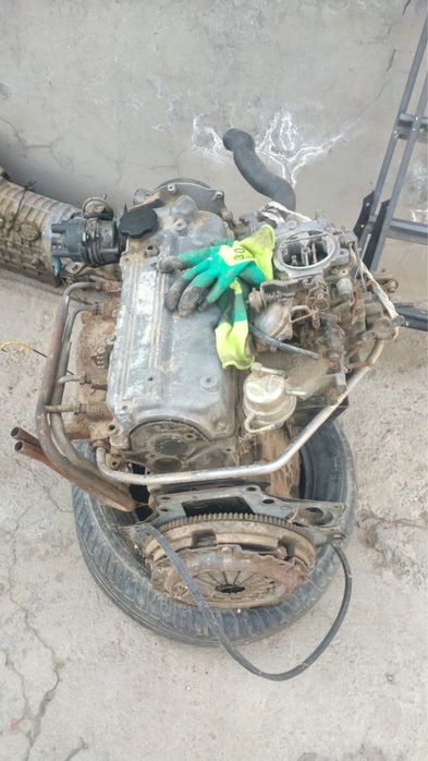 Продам матор на мазу и коробку 2.0 литра