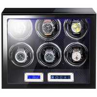 Cutie intors ceasuri automatice amprenta iUni, Luxury Watch Winder 6