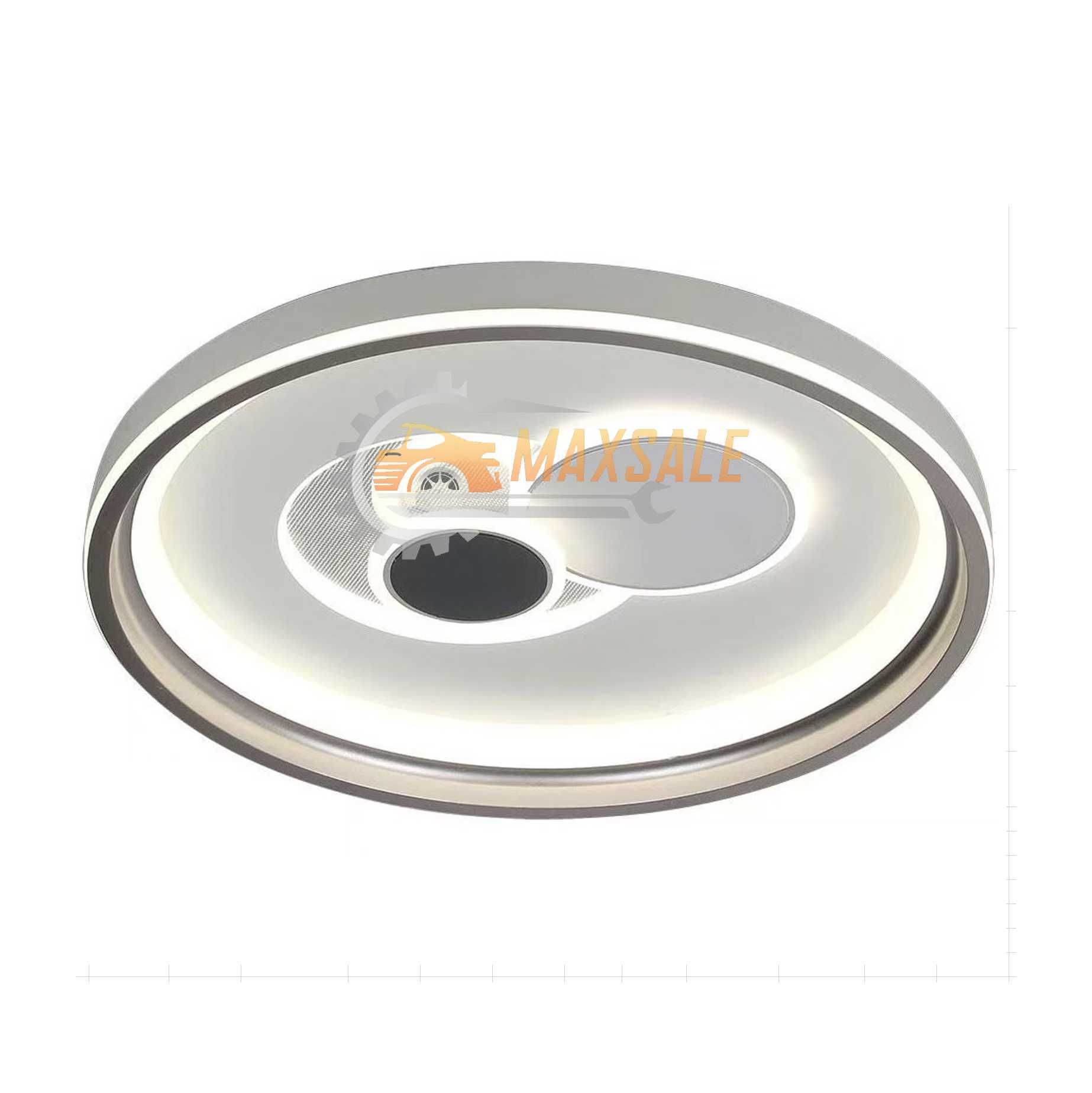 LED таванна лампа стена плафониера 80W полилей за дома кръгове абажур