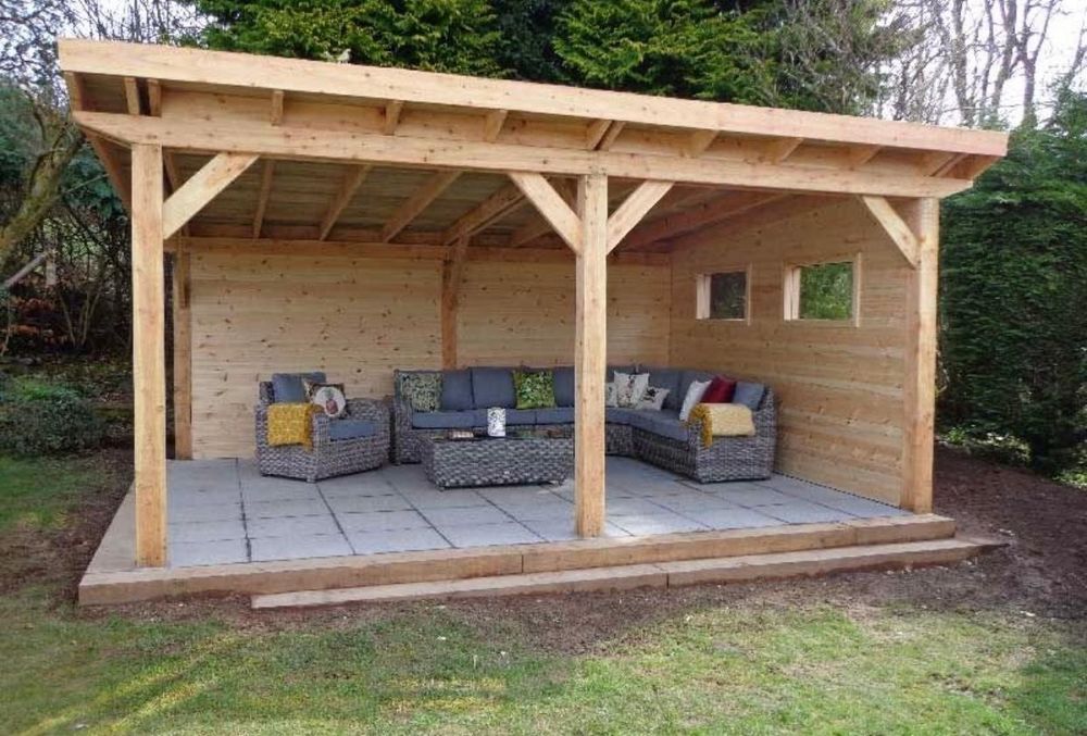 Vând foișore din lemn masiv și căsuțe A freme