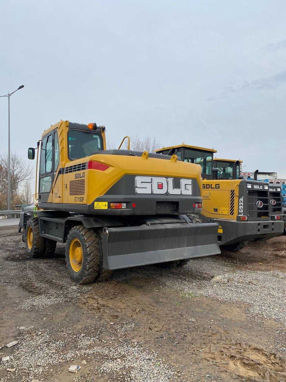 Колесный экскаватор SDLG E7150F - 0,6 куб.м, VOLVO Завод, Ориент Ozod