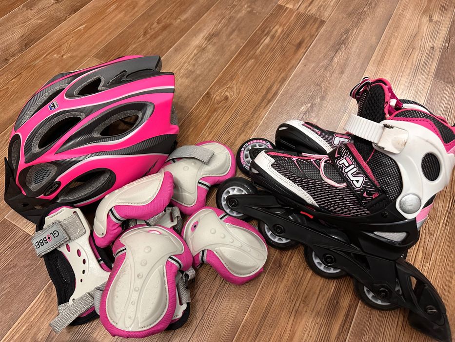 Продам ролики с полным обмундированием