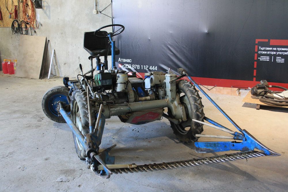 Дизелова сенокосачка BCS четириколка Хидравлика|Стартер 13 к.с