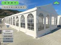 Cort eveniment pentru petrecere, botez, nunți, structura din aluminium