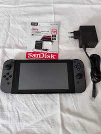 Nintendo Switch modat soft cu SanDisk ultra 256gb impecabil.