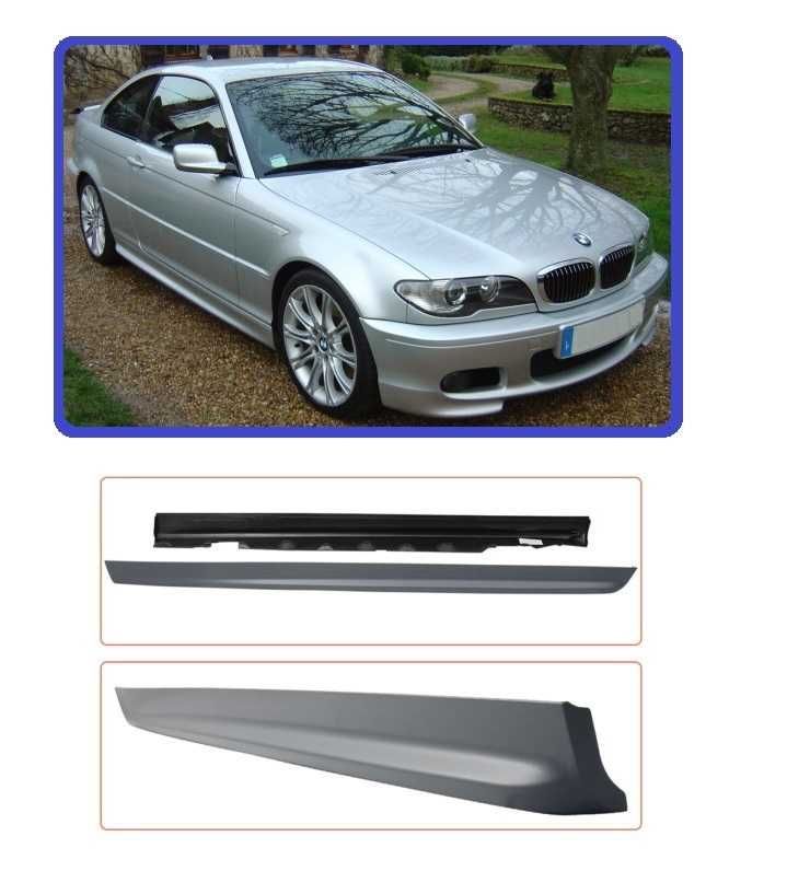 Praguri BMW Seria 3 E46 Coupe Cabrio (99-05) M-Techink Design