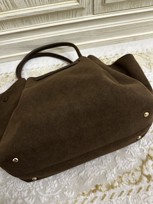 Сумка люксовая замшевая Demellier London
