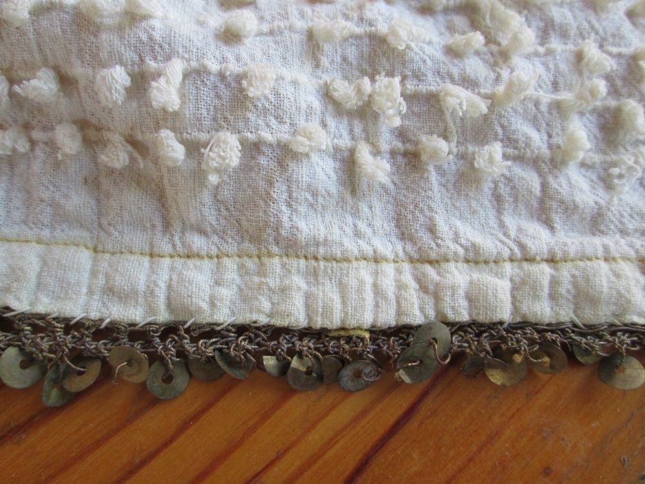 19 век кенарена кърпа , месал , с пайети