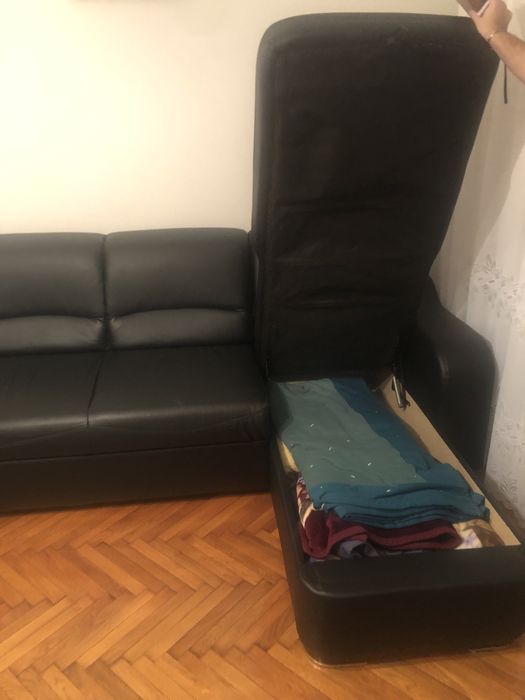 Coltar imitatie piele