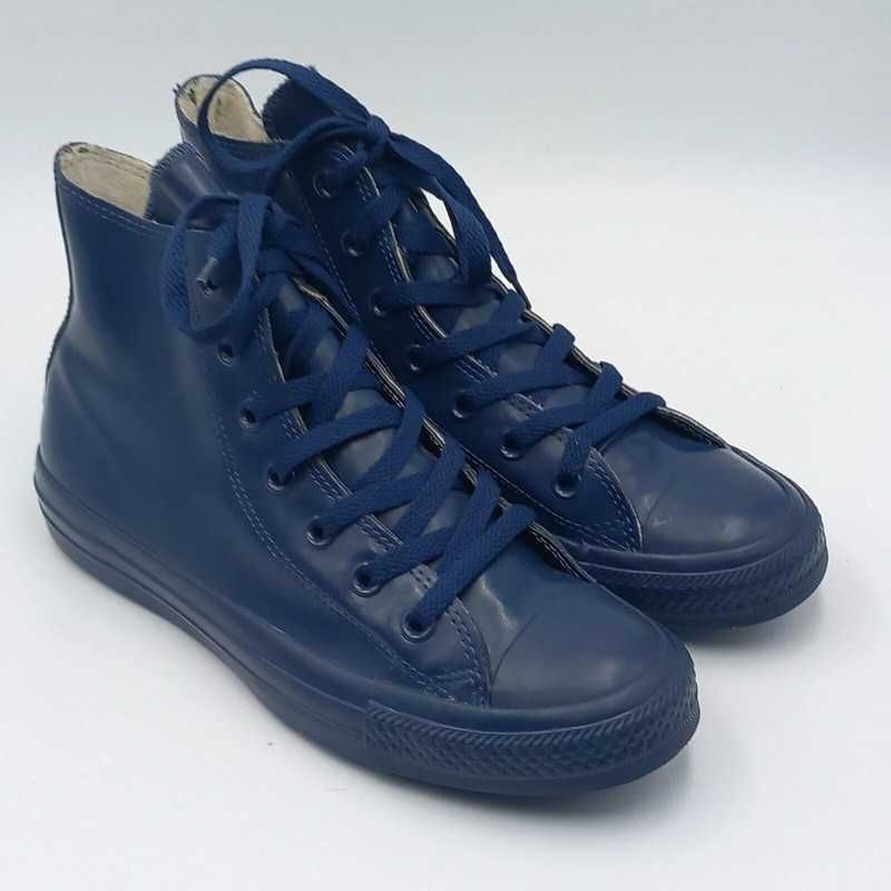 Converse All Star Chuck Taylor Navy Blue Rubber Hi-Top