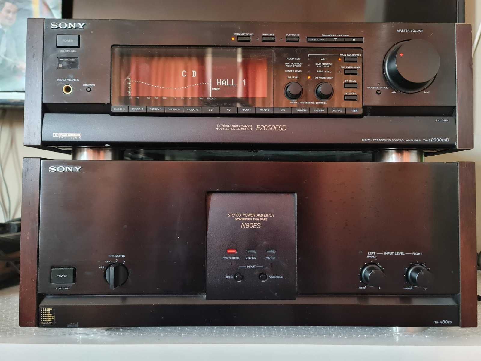 Sony TA-E2000ESD + Sony TA-N80ES