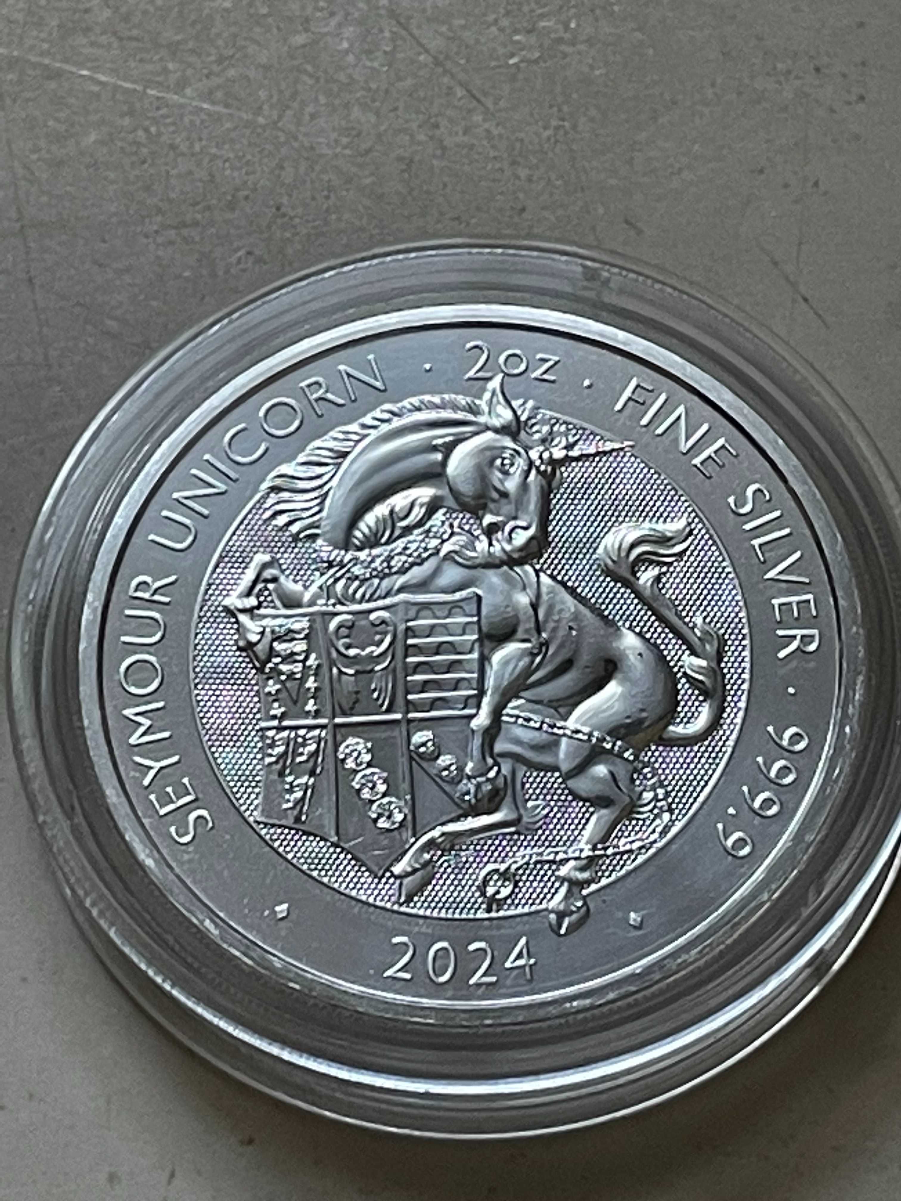 2 oz Зверовете на Тюдорите Еднорогът на Сиймор - 2024