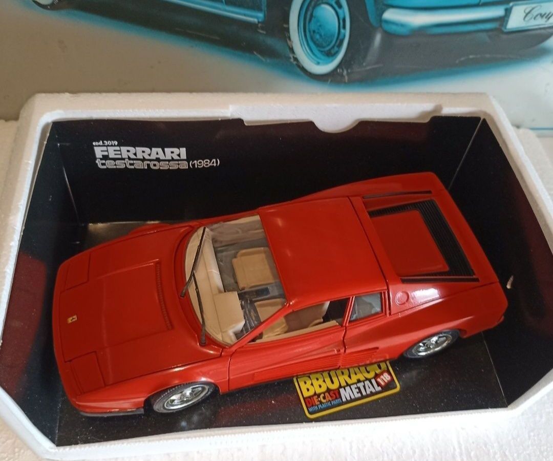 Ferrari testarossa 1984 BBURAGO 1 18 
Scara 1:18
Bburago

Pozele refle