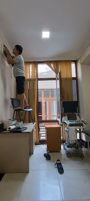 Ремонт, установка кандиционер. Remont ustanovka Kondisioner