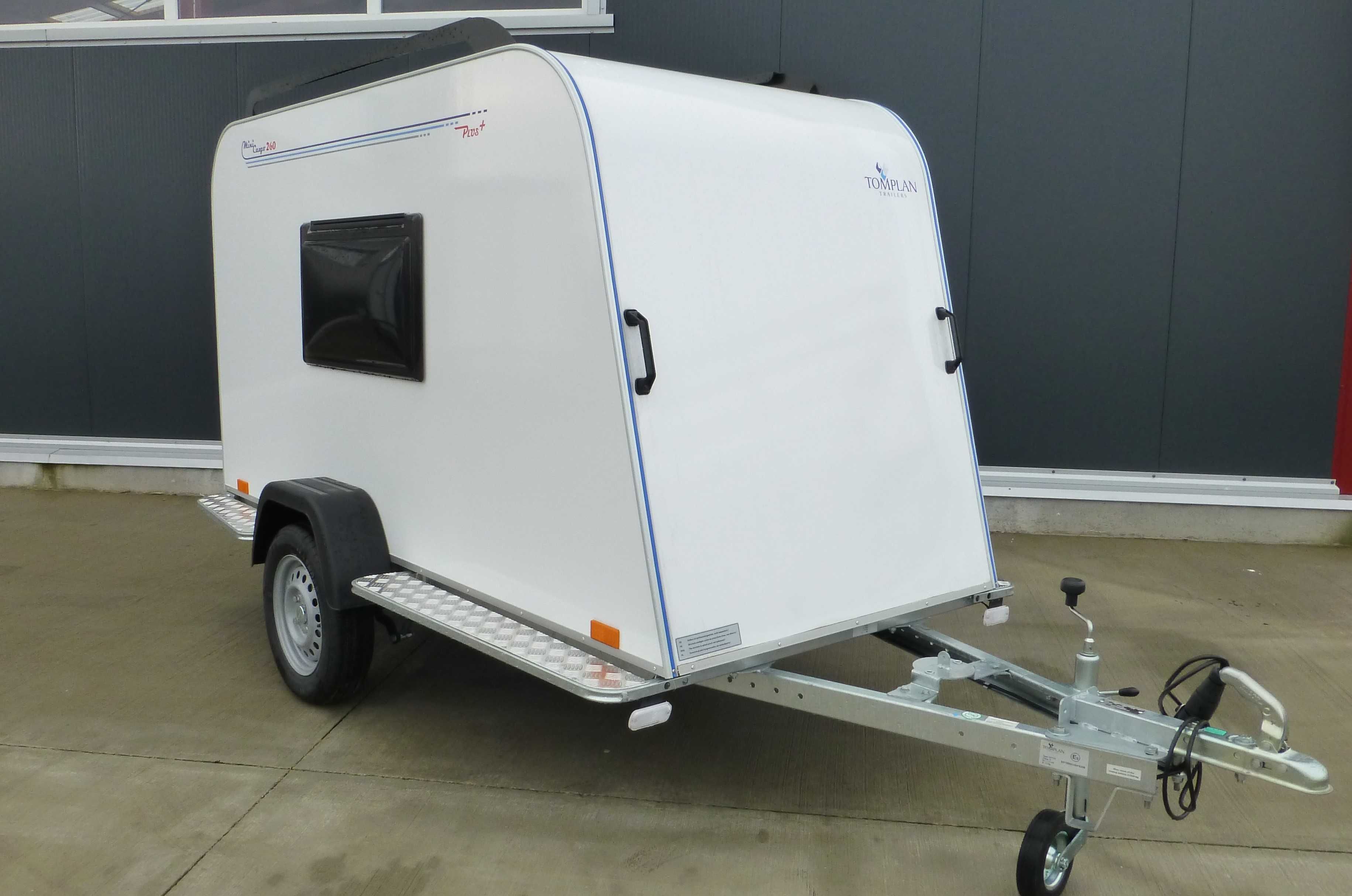 PROMOTIE ! 4290 Euro Mini rulota 750kg Tomplan TF4 SP