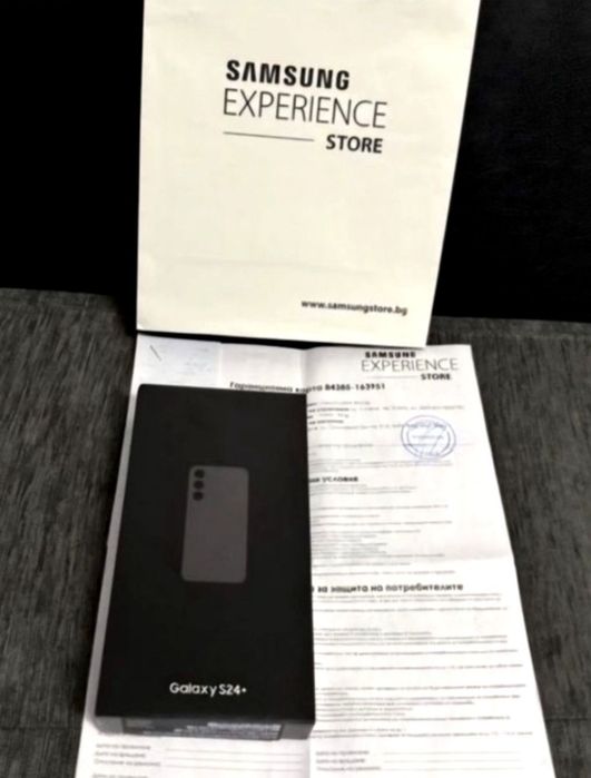 512GB Samsung S24 Plus Experience Store Гаранция 2026 S24+ Gray / Сив