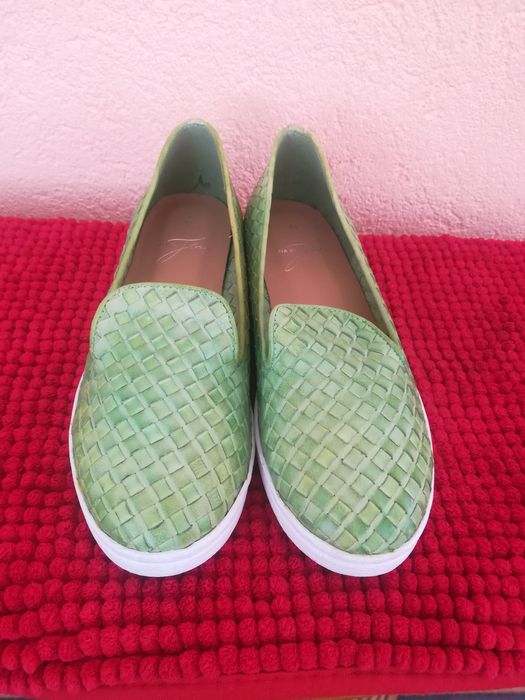Espadrile noi piele nr 41 dama Pia di Fiore