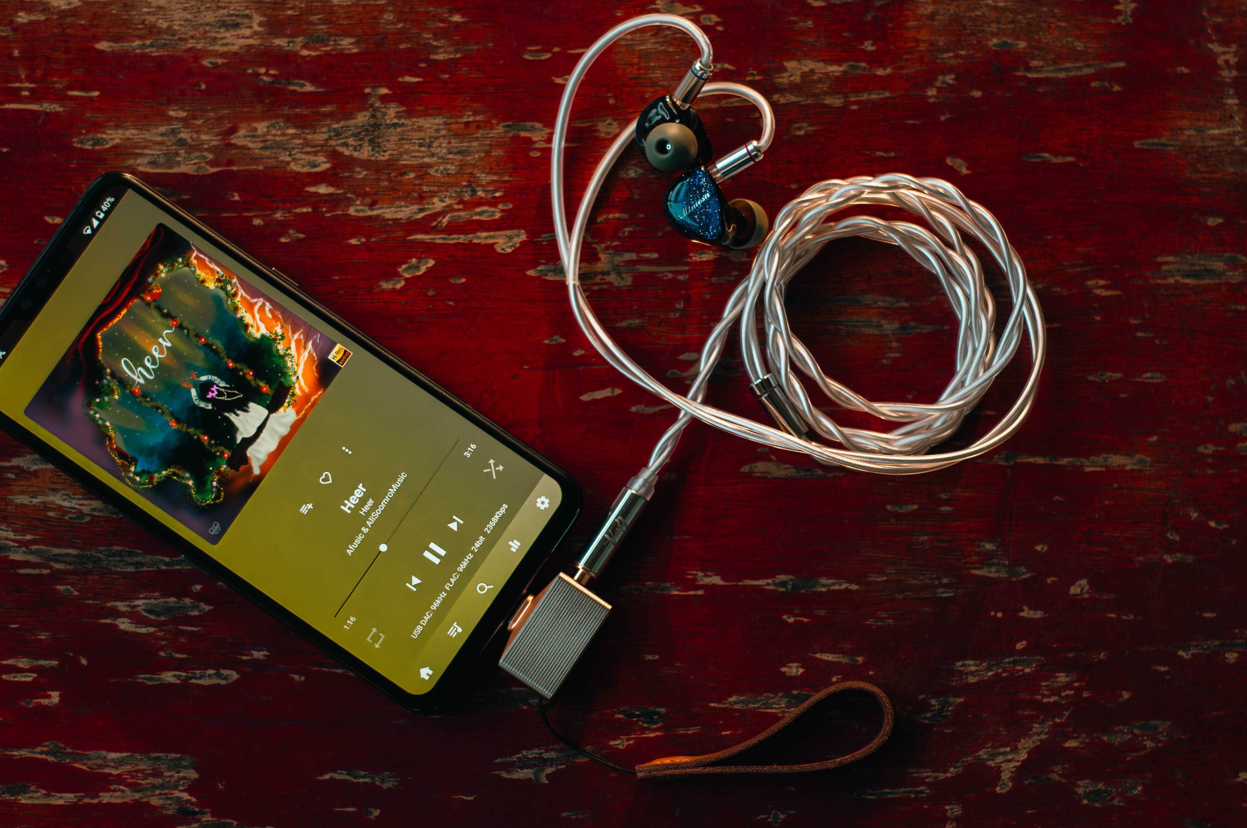 ddHiFi TC44Pro M3 (Mountain3) T-Shaped Hi-Res DAC & AMP Dongle Adapter