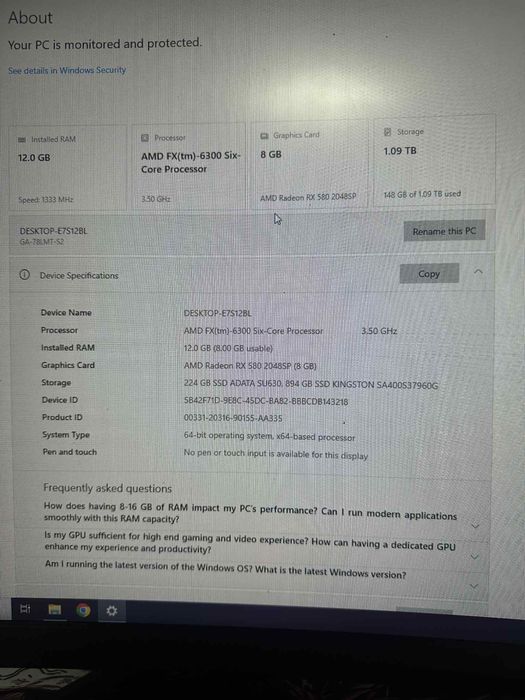 Vand Pc destul de performant