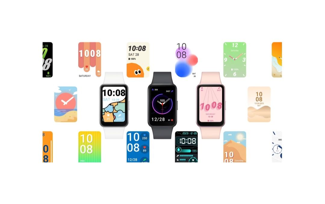 чисто нова Фитнес гривна Samsung Galaxy Fit3, Сив