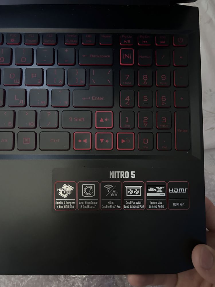 Ноутбук Acer nitro 5 AN 515-27 core i5 /512GB
